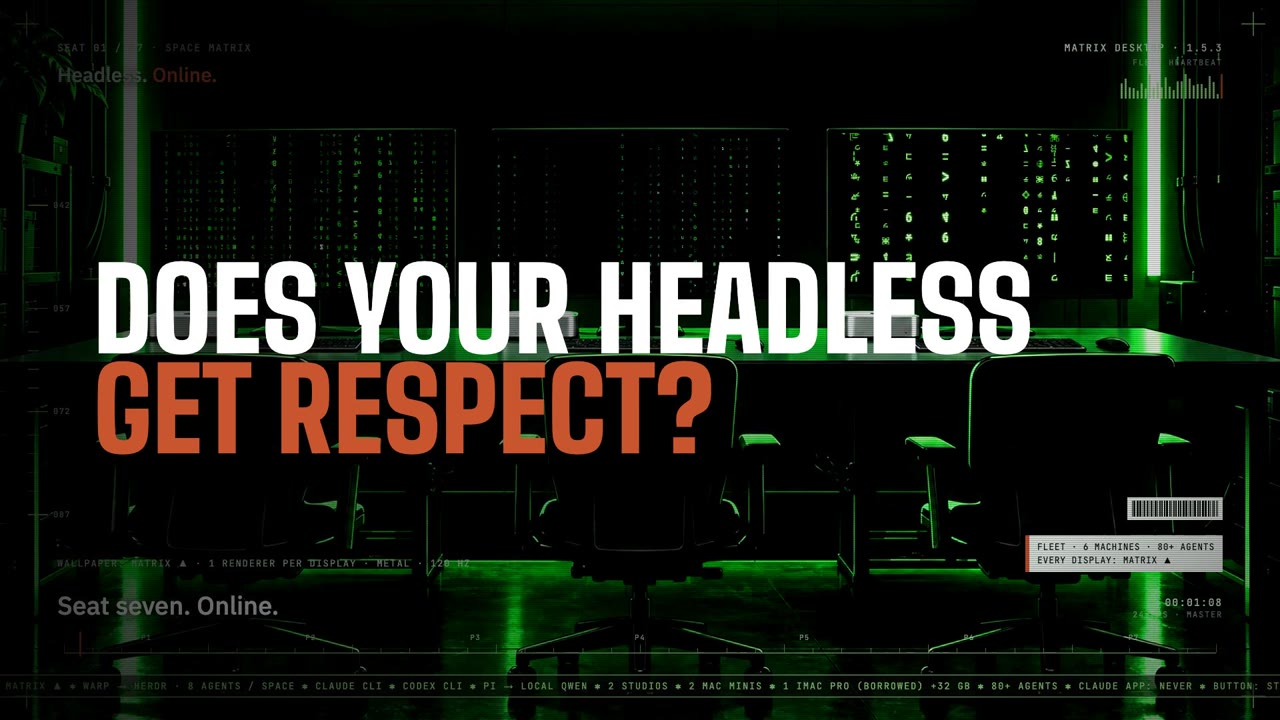 Film title card: Does your headless get respect?